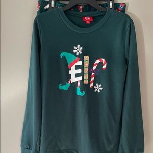 Elf Christmas PJ Set/Girls/Size XL (14/16)